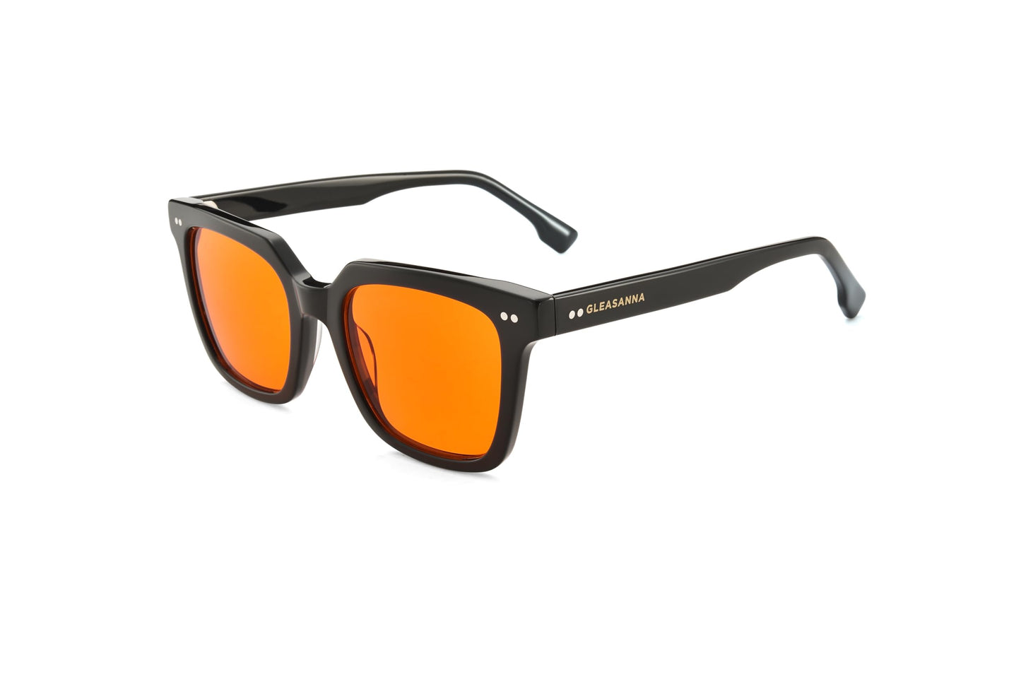 GLEASANNA 99.9% Blue Light Blocking Glasses for Men Women Computer Gaming Glasses Stop Eyestrain