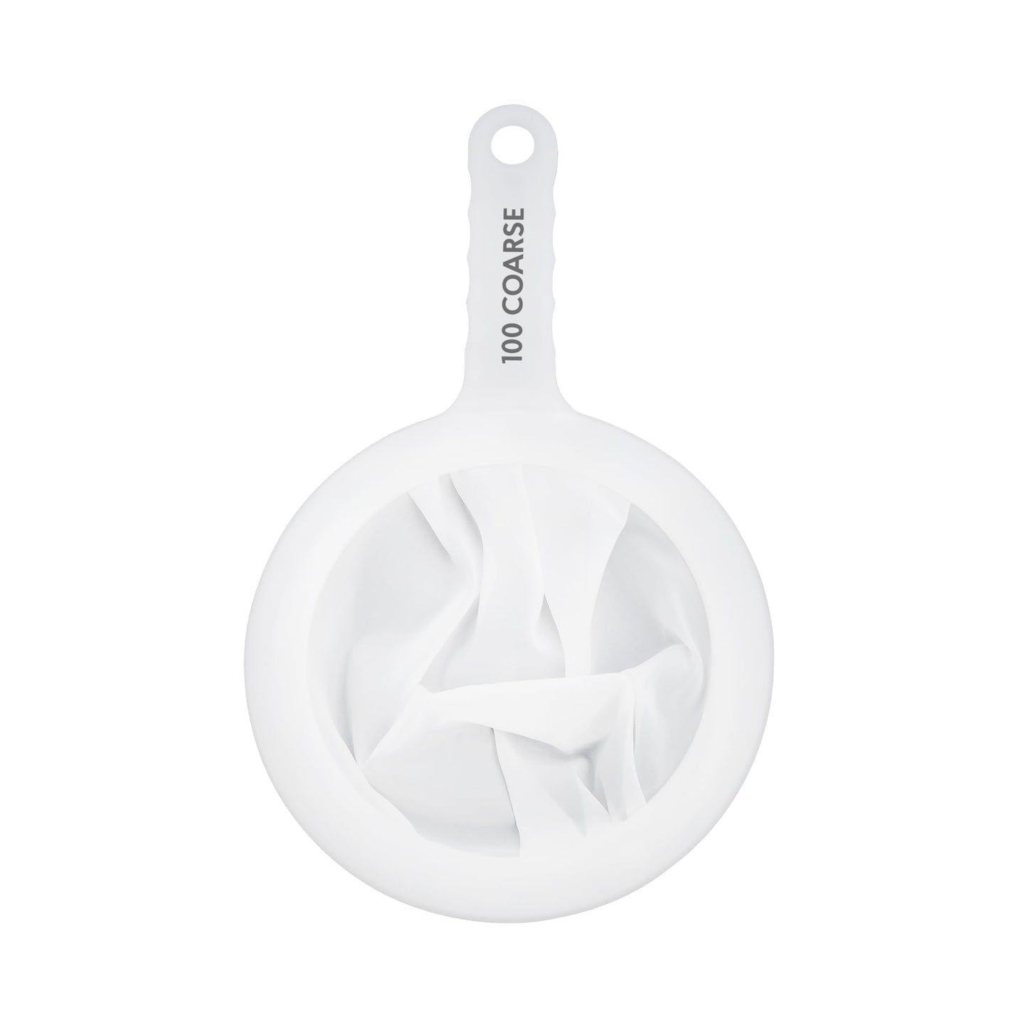 HIC Kitchen Double-Ear Fine Mesh Strainers, BPA Free, Set of 4 Sizes Includes 3, 4, 5.5, and 7-Inch Diameter