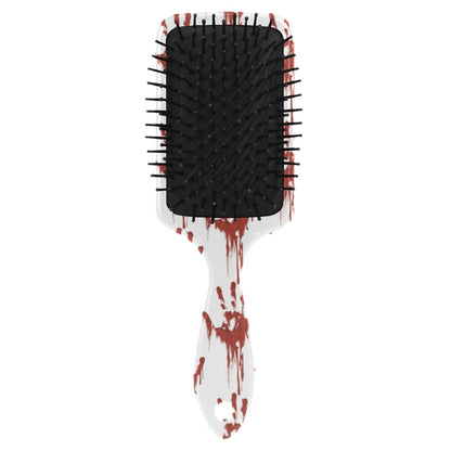 Halloween Scary Bloody Zombie Hair Brush for Wet & Dry Hair Grip Soft Bristles for Anti Static & Frizz Air Cushion Comb for Women Girls