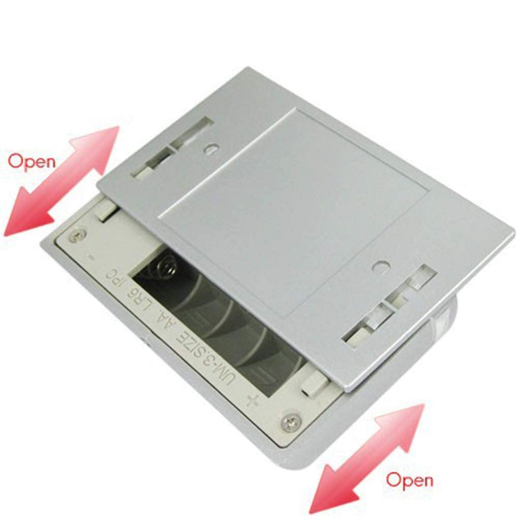 LED Intelligent Keyhole Light Lamp Door Lock Sensor Lamp - Battery Operated Auto Sensor Motion Detector with 4 LED for Key Hole/Door Lock (Gold)