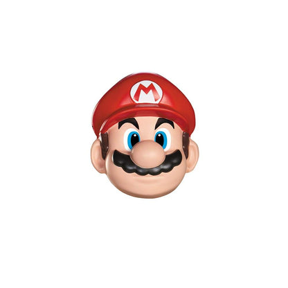 Disguise Men Nintendo Super Mario Bros.mario Adult Accessory costume masks, Red/White/Brown, One Size US