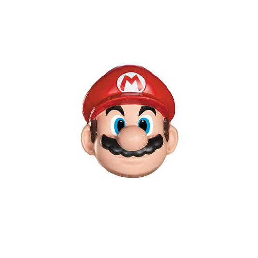 Disguise Men Nintendo Super Mario Bros.mario Adult Accessory costume masks, Red/White/Brown, One Size US