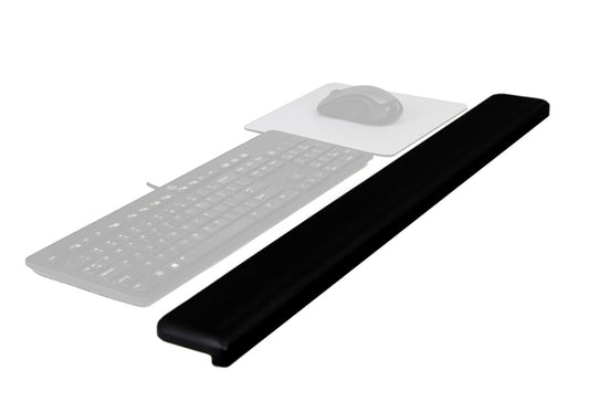 3M Gel Wrist Rest for Standing Desks, Wraps Around Edge of Desk for Comfort, Non-Slip Back Stays in Place (WR200B)