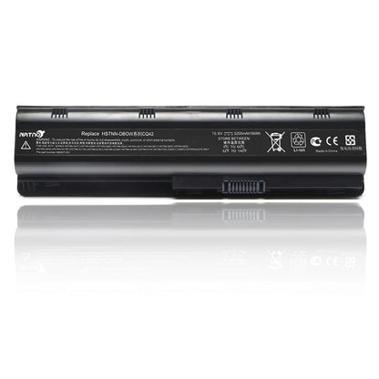 593553-001 593554-001 MU06 MU09 Extended Laptop battery for HP Pavilion G6 G7 G62 G72 G4 / 2000 Notebook PC / DV6 DV7 DM4 / Compaq Presario CQ32 CQ42 CQ43 CQ56 CQ57 CQ62 CQ72[10.8V 5200mAh 6Cell]