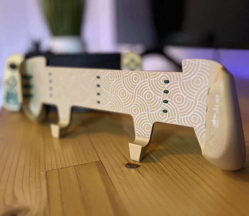 Satisfye - ZenGrip Pro Gen 3 OLED, a Switch Grip Compatible with Nintendo Switch - Comfortable & Ergonomic Grip, Joy Con & Switch Control. #1 Switch Accessories Designed for Gamers (Gold)