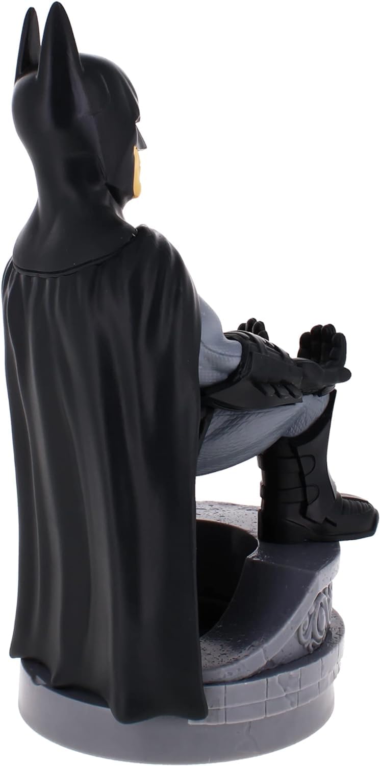 Exquisite Gaming: Warner Bros: Batman - DC Comics Original Mobile Phone & Gaming Controller Holder, Device Stand, Cable Guys, Licensed Figure