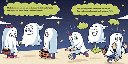 Gus the Gassy Ghost: A Funny Rhyming Halloween Story Picture Book for Kids and Adults About a Farting Ghost, Early Reader (Farting Adventures)