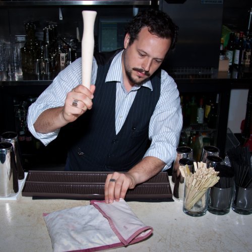 Fletchers' Mill Muddler, Cocktail Muddler, Solid Wood, Ideal Bartender Tool for Old Fashioned, Mojitos - 11 Inch