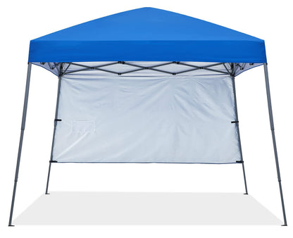 ABCCANOPY Stable Pop Up Beach Tent with Backpack Bag, 8 x 8 ft Base / 6 x 6 ft Top, Royal Blue