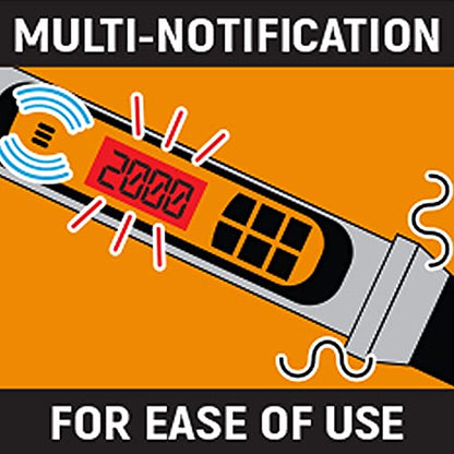 GEARWRENCH 1/2" Drive 120XP Flex Head Electronic Torque Wrench with Angle - 85196