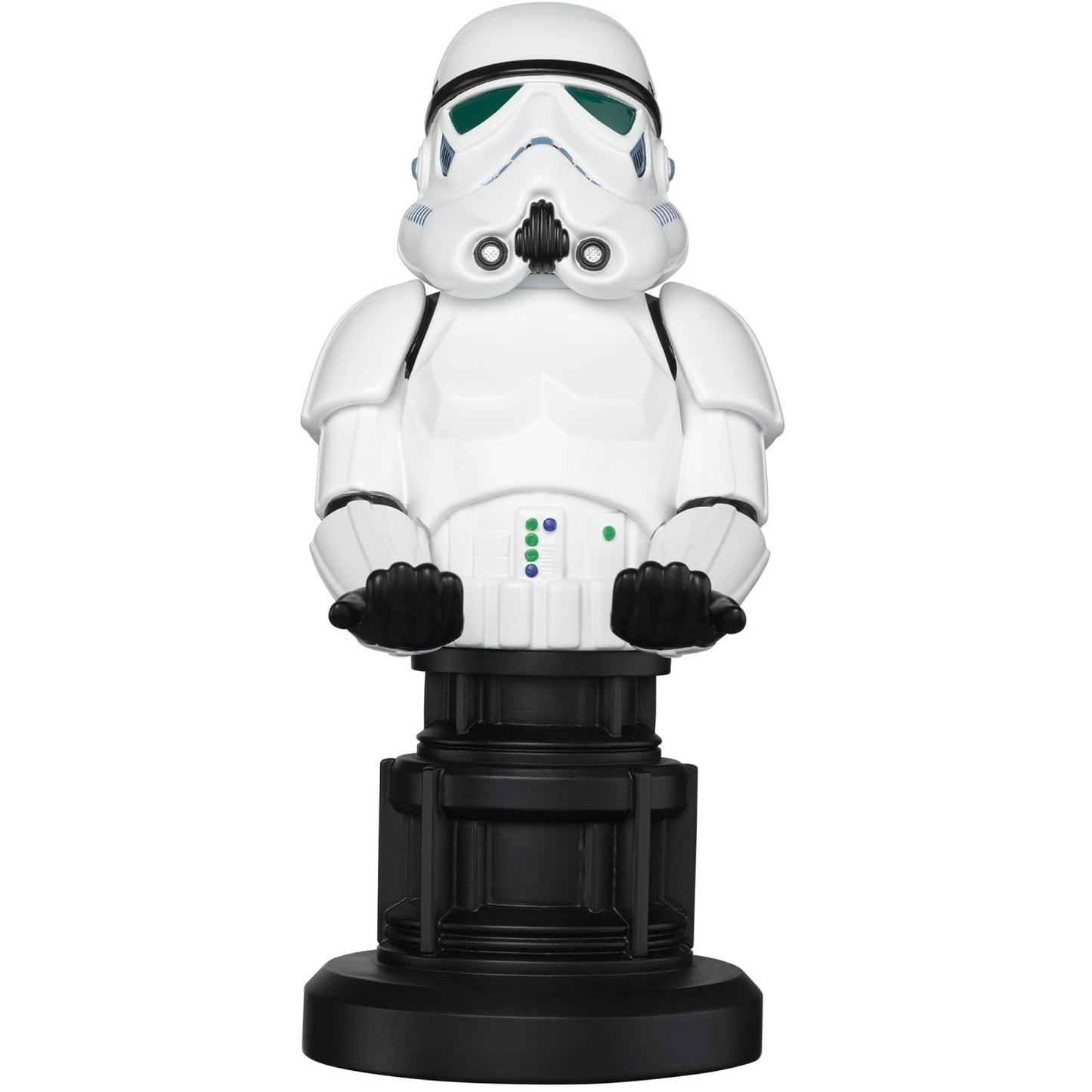 Exquisite Gaming: Star Wars: Stormtrooper - Original Mobile Phone & Gaming Controller Holder, Device Stand, Cable Guys, Collectable Licensed Figure