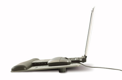 3M Gel Wrist Rest for Keyboard and Mouse with Tilt-Adjustable Platform, Precise Mouse Pad, 25.5 in x 10.6 in, Black (WR422LE)