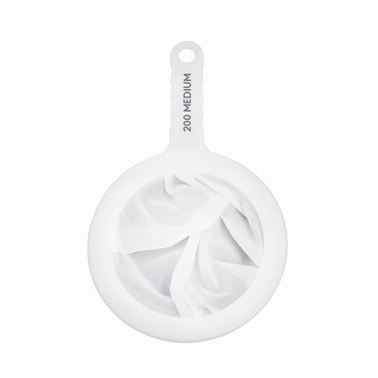 HIC Kitchen Double-Ear Fine Mesh Strainers, BPA Free, Set of 4 Sizes Includes 3, 4, 5.5, and 7-Inch Diameter