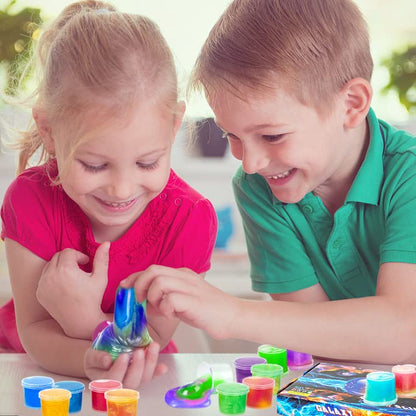 24 Pack Mini Slime, Galaxy Slime Party Favors, Stretchy Slime Kit for Classroom Prizes, Christmas Stocking Stuffers, Goodie Bag Stuffers,Easter Basket Stuffers for Kids Boys Girls 5-12