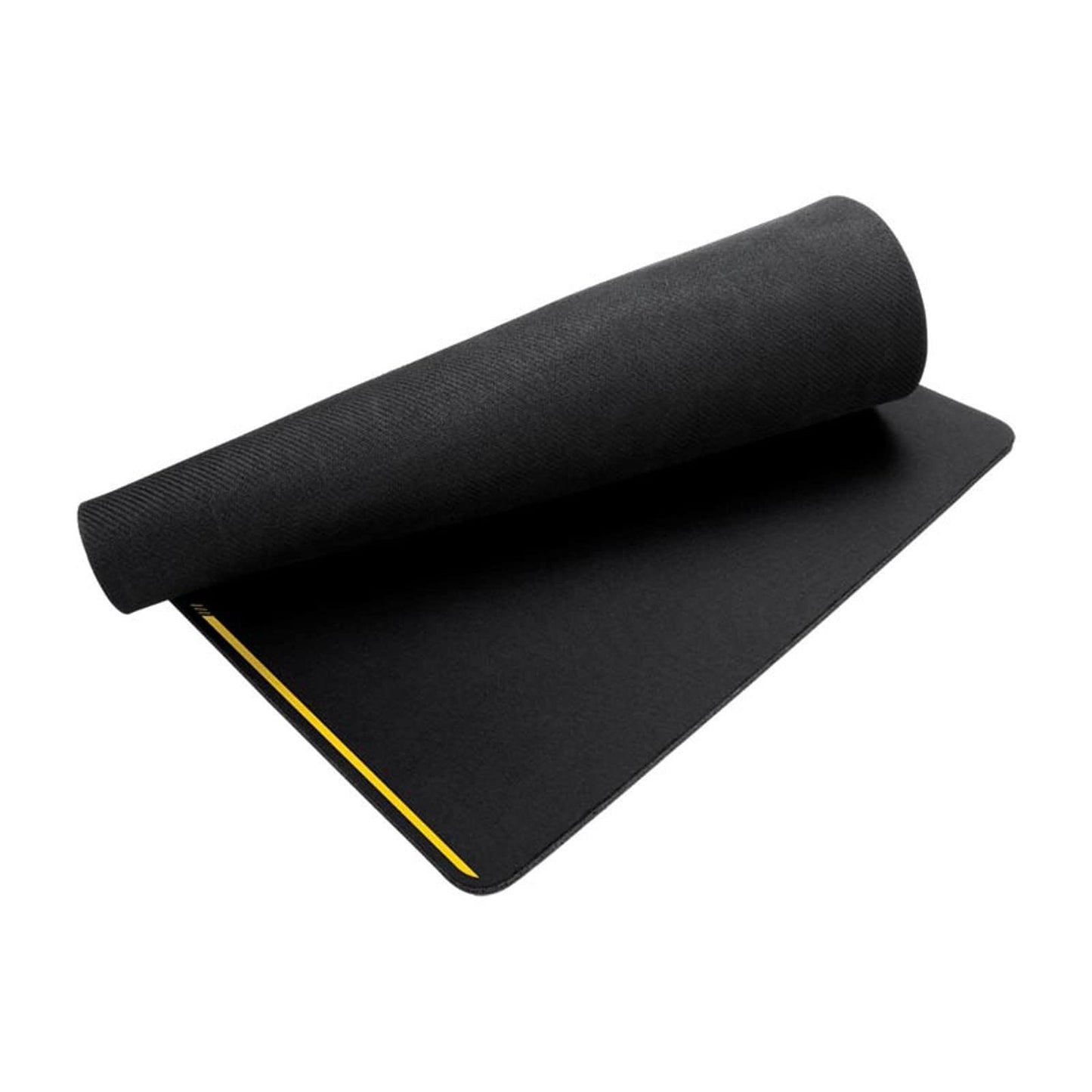 CORSAIR MM200 - Cloth Mouse Pad - High-Performance Mouse Pad Optimized for Gaming Sensors - Designed for Maximum Control - Medium, Black- Yellow Stripe, Model:CH-9000099-WW