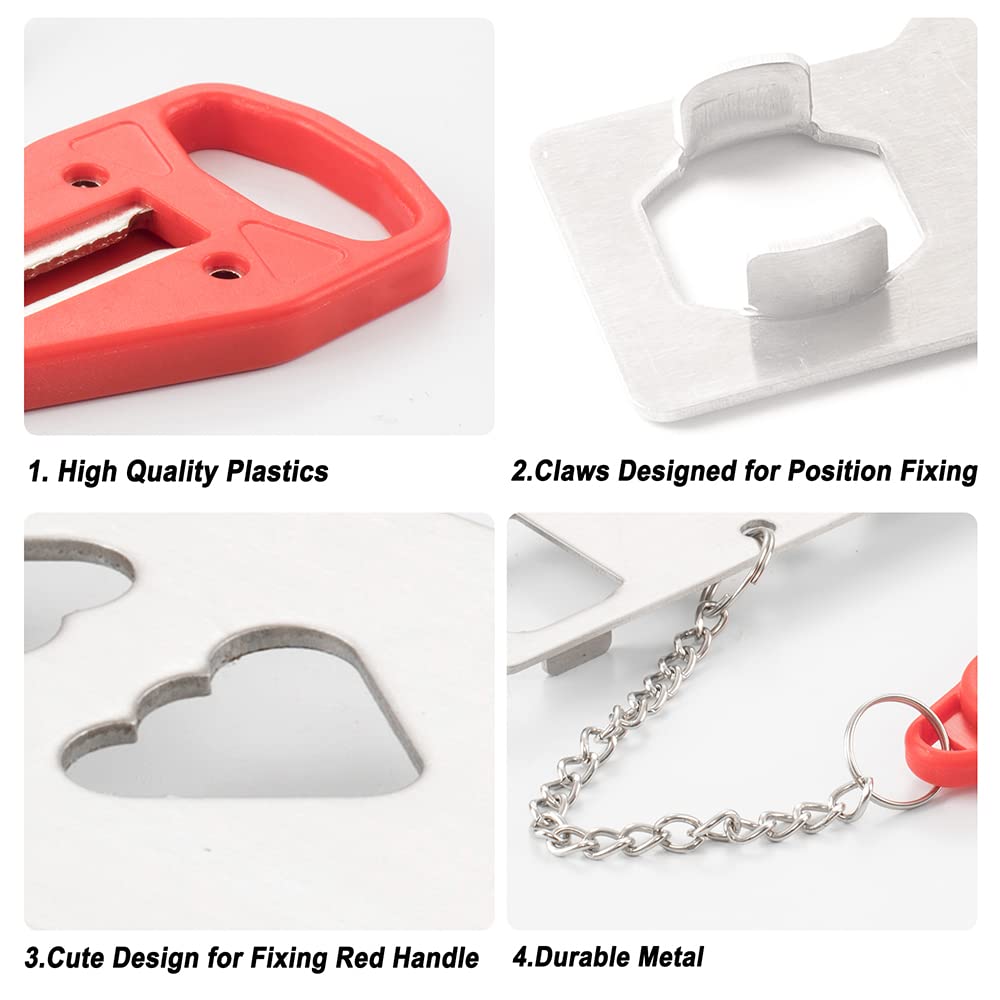 AceMining Portable Door Lock Home Security Door Locker Travel Lockdown Locks for Additional Safety and Privacy Perfect for Traveling Hotel Home Apartment College