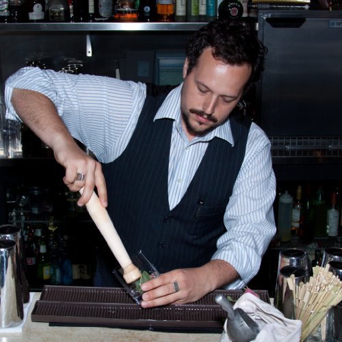 Fletchers' Mill Muddler, Cocktail Muddler, Solid Wood, Ideal Bartender Tool for Old Fashioned, Mojitos - 11 Inch