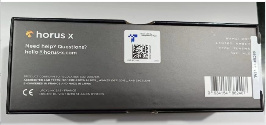 Horus X - Gaming Glasses | Blue Light Blocking Computer Screen Glasses | Anti Fatigue & Eyestrain for Men and Women | Amber