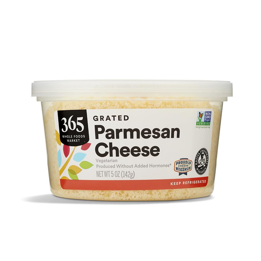 365 By Whole Foods Market, Grated Parmesan Cheese, 5 Ounce