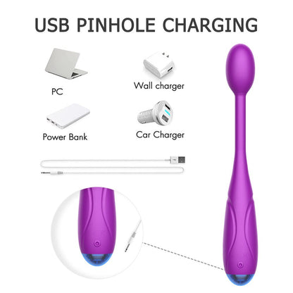 KELITE Personal Eye Massager with Body Massage Balls, Handheld face Wand Vibrating for Relieving Eyes Dark Circles,Puffiness,Fatigue -Purple