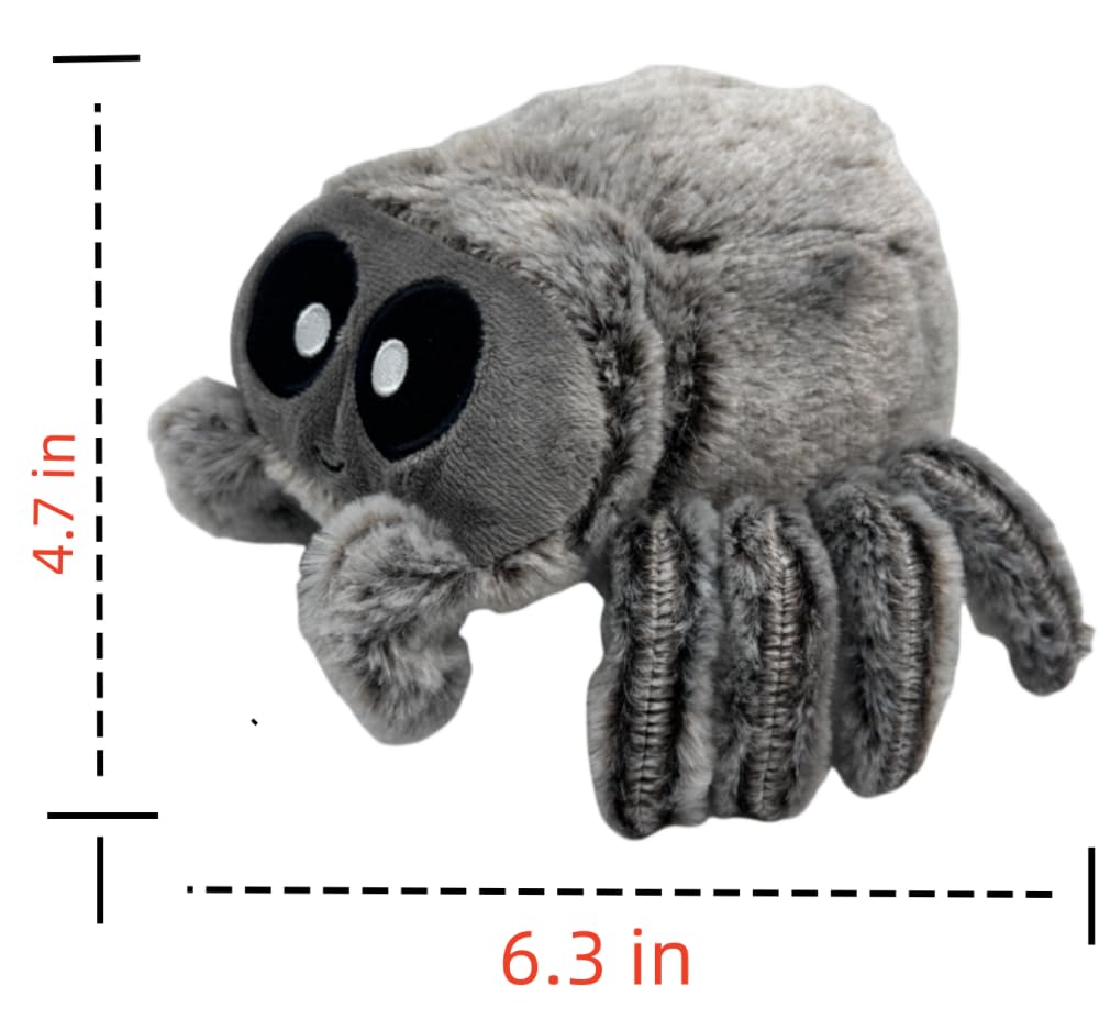 Gleec New Spider Plush Doll - Cute Stuffed Animal Toy for Children, Perfect as a for Halloween and Christmas