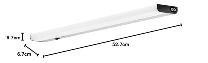 LEDVANCE LED Under-Unit Light, Light for Indoor Applications, Motion Sensor, Warm White, 527.0 mm x 67.0 mm x 20.0 mm, Linear LED Flat