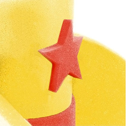 Funny Party Hats Cowboy Hat, One Size, 19 inches, am328, Foam, Oversize Costume Headwear, Unisex, for Teens and Adults, Halloween and Birthday Party Accessory