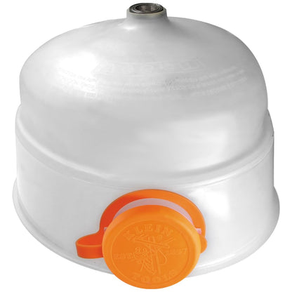 Klein Tools 31101 Collapsible Hole Saw Dust Bowl, Ideal for Overhead Can and Recessed Lighting, Fits Hole Saws up to 6-3/8-Inch, Arbors up to 1/2-Inch