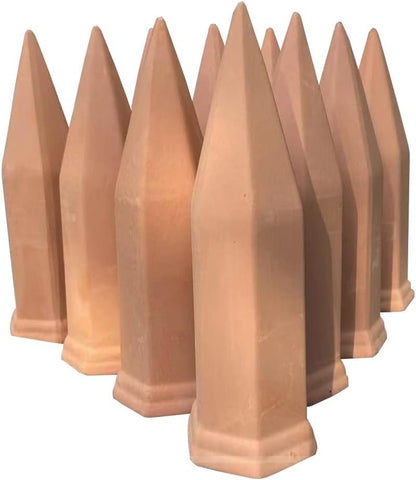10 Pcs Clay Self Watering Planter Insert Self Watering Spikes Vacation Plant Watering Devices Used in Holidays