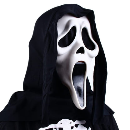 Halloween Mask Natural Latex Scary Skull Mask Horror Full Head Masque Halloween Party Costume Cosplay Props