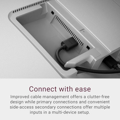 Dell S2425HS Monitor - 23.8 Inch, FHD (1920x1080) Display, 100Hz Refresh Rate 1500:1 Contrast Ratio, TÜV Rheinland Eye Comfort 4 Star, Integrated 2x5W Speaker, Height/Tilt/Swivel/Pivot - Ash White