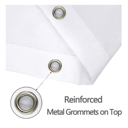 Feelyou Spider Web Bath Curtain Halloween Theme Spider Print Shower Curtain Black White Decor Bathroom Curtain Set Polyester Trick or Treat Waterproof Shower Curtains 72"x72"