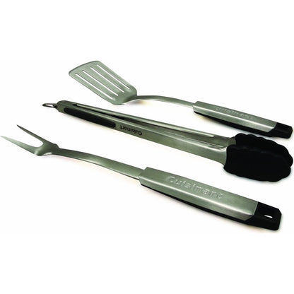 Cuisinart CGS-333 Professional Grill Tool Set (3-Piece),Black and Stainless Steel