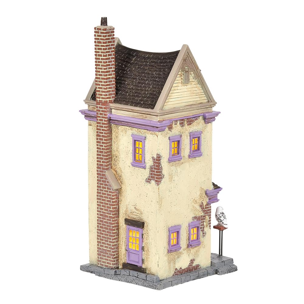 Department 56 Harry Potter Village Eeylops Owl Emporium Lit Building, 8.66 Inch, Multicolor
