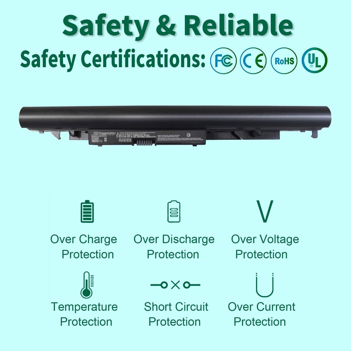 919700-850 JC03 Laptop Battery for HP 15-bs 15-bw 17-bs Series 15-bs0xx 15-bs1xx 15-bs015dx 15-bs013dx 15- bw033wm 15-bw053od 919701-850 919681-421 HSTNN-LB7V 3inr19/66