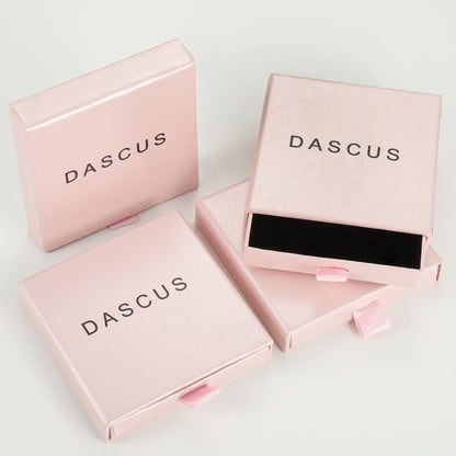 Dascus 18K Gold Plated Clover Lucky Bracelet for Women White/Black/Gold Flower Four Leaf Link Bracelets Trendy Jewelry Gifts for Women (Black)