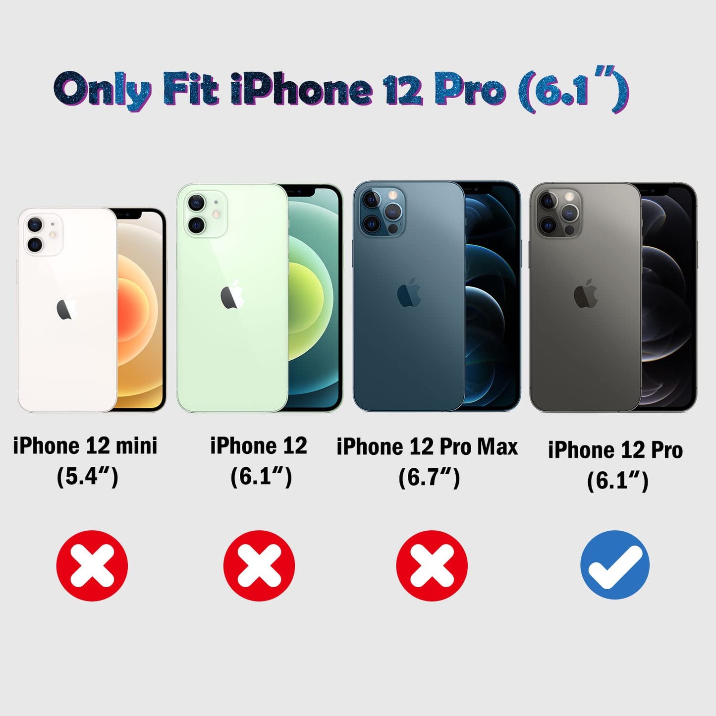 QHOHQ for iPhone 16 Pro Screen Protector with Camera Lens Protector, [Military Grade Shatterproof], Top 9H+ Tempered Glass, Full Edge Coverage, Ultra Durable, with Easy Installation Tool [3+3 Pack]