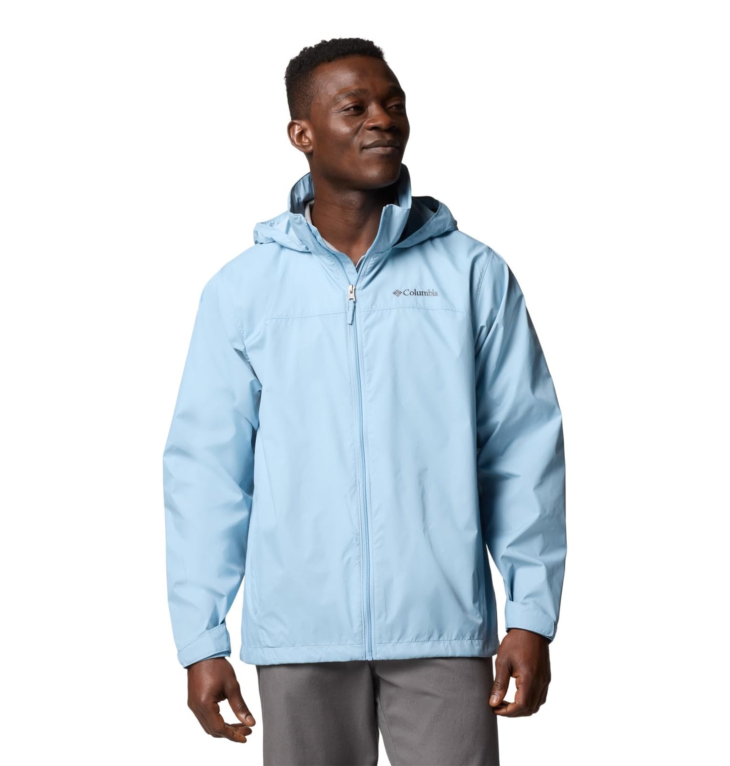 Columbia Men's Glennaker Lake II Rain Jacket, Ripple Blue, Small