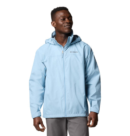 Columbia Men's Glennaker Lake II Rain Jacket, Ripple Blue, Small