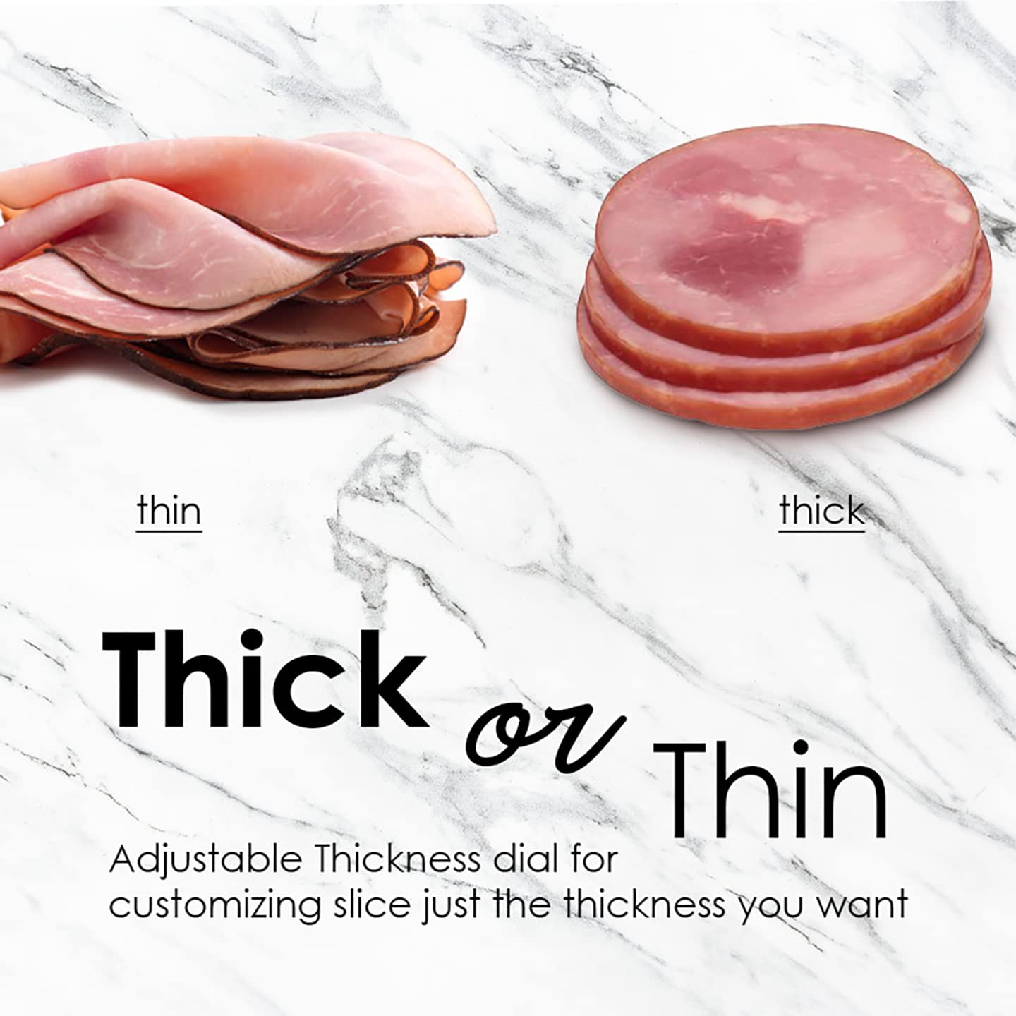 Elite Gourmet EMT-625B Ultimate Precision Electric Deli Food Meat Slicer Removable Stainless Steel Blade, Adjustable Thickness, Ideal for Cold Cuts, Hard Cheese, Vegetables & Bread, 7.5”, Black