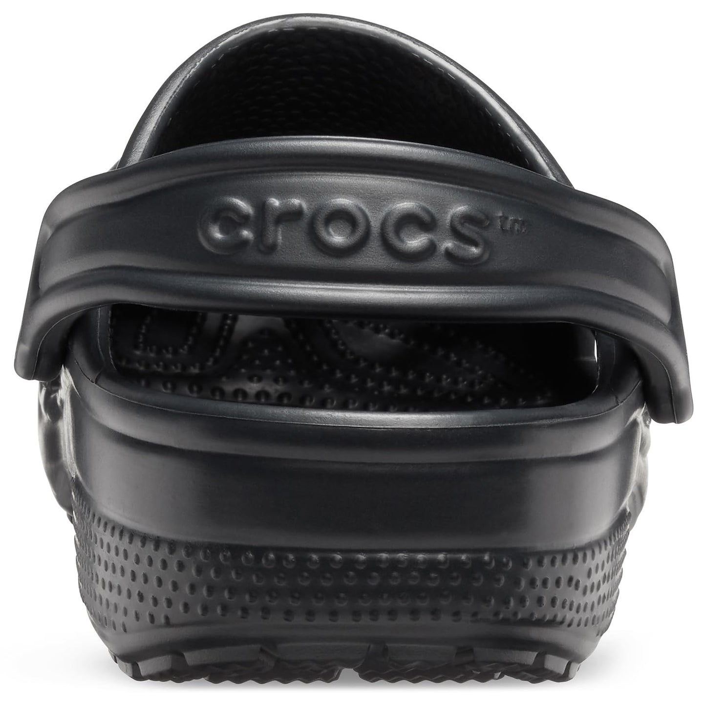 Crocs Unisex-Adult Classic Clogs, Black, 3 Men/5 Women