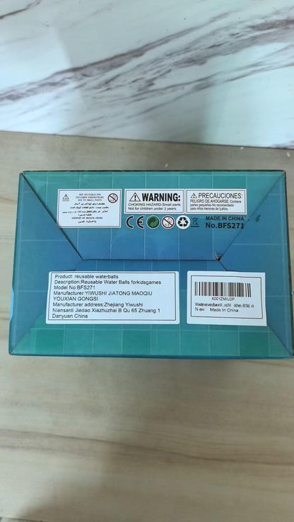 60 Pcs Reusable Water Balls, Reusable Water Balloons for Outdoor Toys and Games, Water Toys for Kids and Adults Boys and Girls - Summer Balls for Pool and Backyard Fun