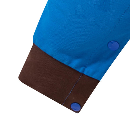 LENSOUS Baby Boys' Cowboy Costume Halloween Cosplay Bodysuit (Cowboy, 3-6 Months