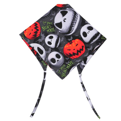 KZHAREEN Halloween Dog Bandana Reversible Triangle Bibs Scarf Accessories for Dogs Cats Pets Large