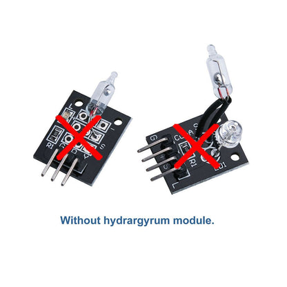 ELEGOO Upgraded 37 in 1 Sensor Modules Kit with Tutorial Compatible with Arduino IDE UNO R3 MEGA Nano