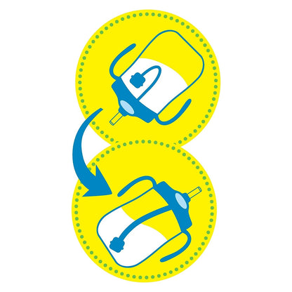 Dr. Brown's Milestones Baby's First Straw Cup, Training Cup with Weighted Straw, 9oz/270mL, Dark Blue, BPA Free, 6m+