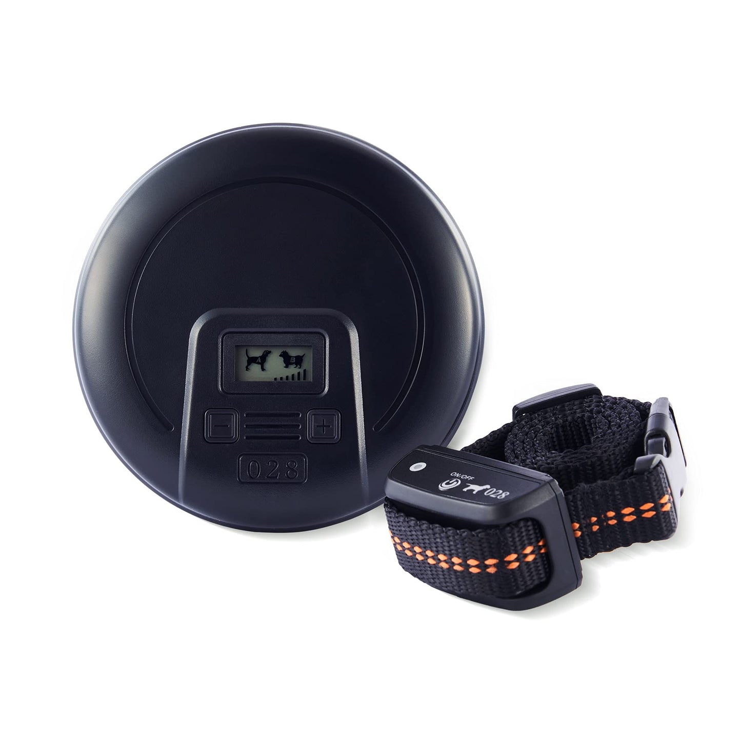 CO-Z Indoor Wireless Pet Barrier with Adjustable Range, Dog Electric Fence for Home, with Transmitter & Rechargeable Shock Training Collar, Pet Gate Keeps 1'6" to 8'6" Areas Off Limits