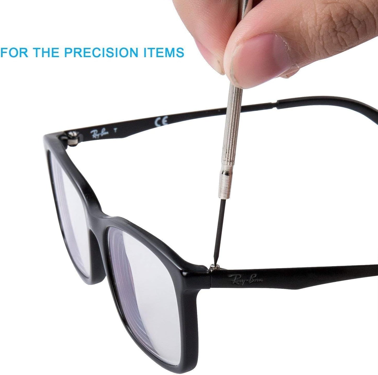 6Pcs Small Screwdriver Set, Mini Screwdriver Set, Eyeglass Repair Screwdriver with 6 Different Size Flathead and Philips Screwdrivers, Ideal for Watch, Jewelers