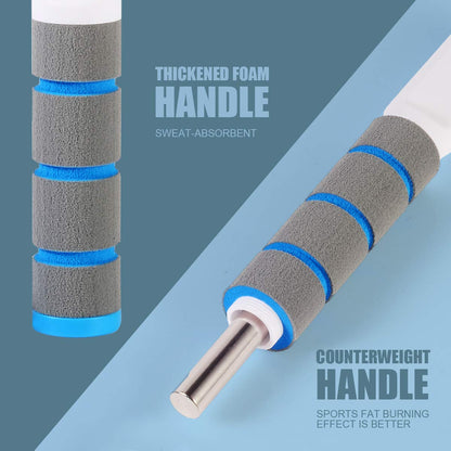 Jump Rope, Digital Weighted Handle Workout Jumping Rope with Calorie Counter for Training Fitness, Adjustable Exercise Speed Skipping Rope for Men, Women, Kids, Girls (Blue)