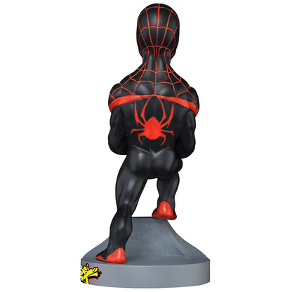Exquisite Gaming Cable Guy - Marvel Spiderverse: Miles Morales Spiderman - Charging Controller and Device Holder - Toy - Xbox 360